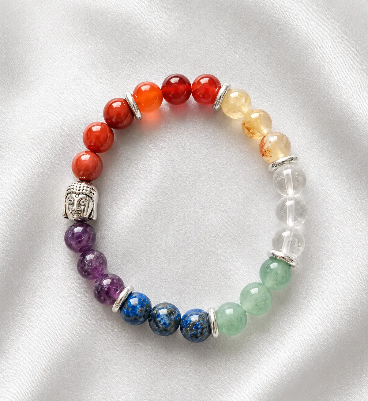 7 Chakra Crystal Bracelet