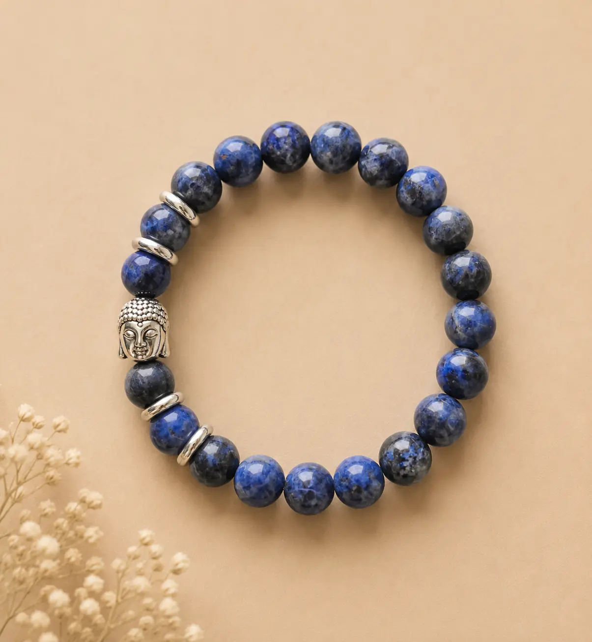 Sodalite Crystal Bracelet